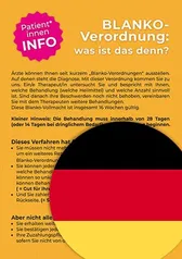 Blankoverordnung Physiotherapie – Deutsch