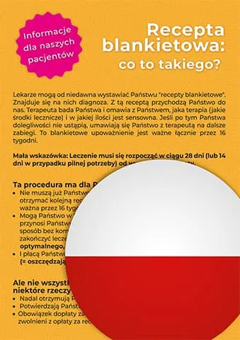 Blankowe skierowanie Fizjoterapia – Polski