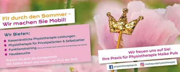 Physiotherapie Aufbauprogramm Sommer 2025