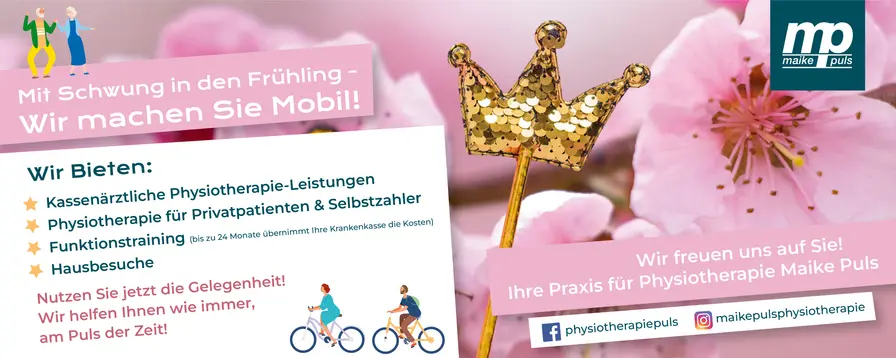 Physiotherapie Aufbauprogramm Frühling 2026