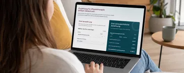 Physiotherapie-Zuzahlungsrechner mit ausgewählter Krankengymnastik und voraussichtlicher Zuzahlung